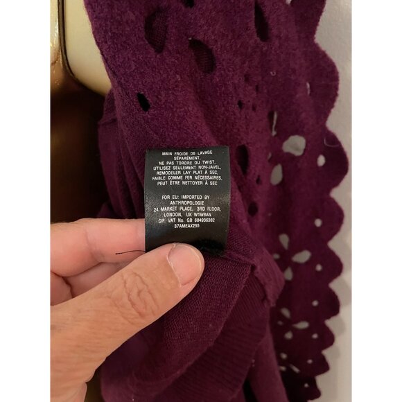 Anthropologie Sleeping On Snow Womens Cardigan M Cottagecore Fairycore - Picture 10 of 11